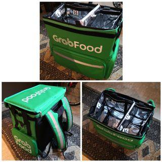 Grabfood thermal backpack.