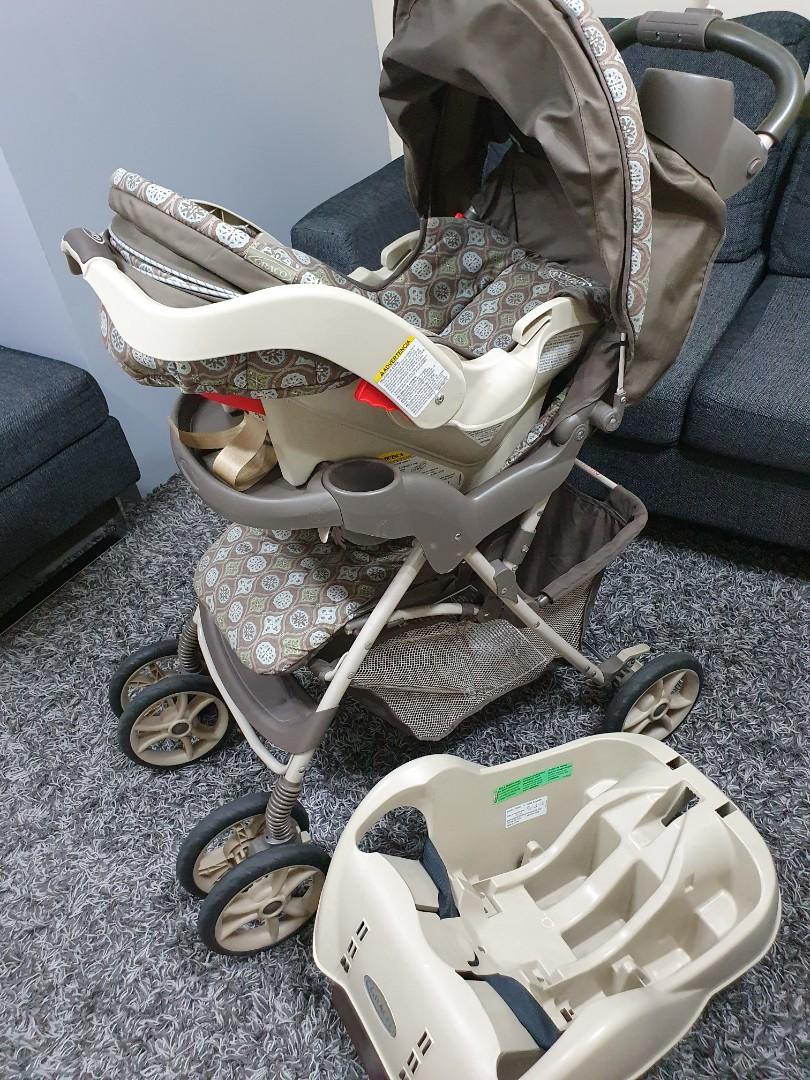 graco spree classic connect travel system