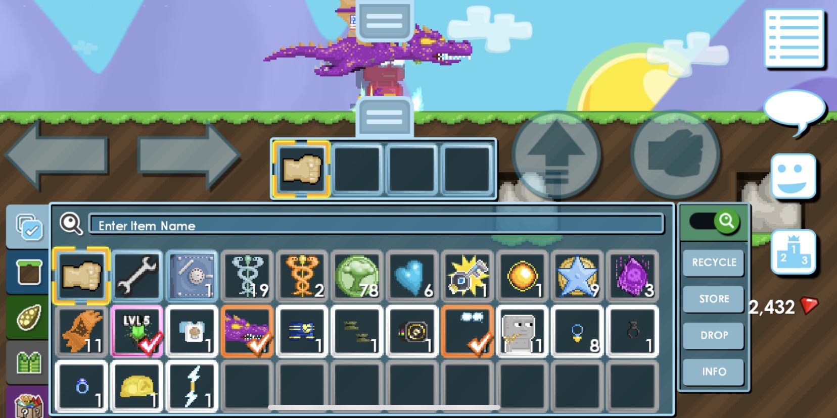 Growtopia Legendary Dragon Account, Toys & Games, Video Gaming, In-Game