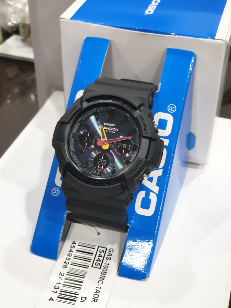 G SHOCK ORIGINAL GAS 100BMC 1A TOUGH SOLAR NEO TOKYO 2019