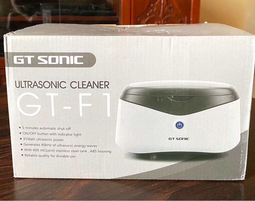 GT SONIC ULTRASONIC CLEANER GTF1, Furniture & Home Living, Cleaning