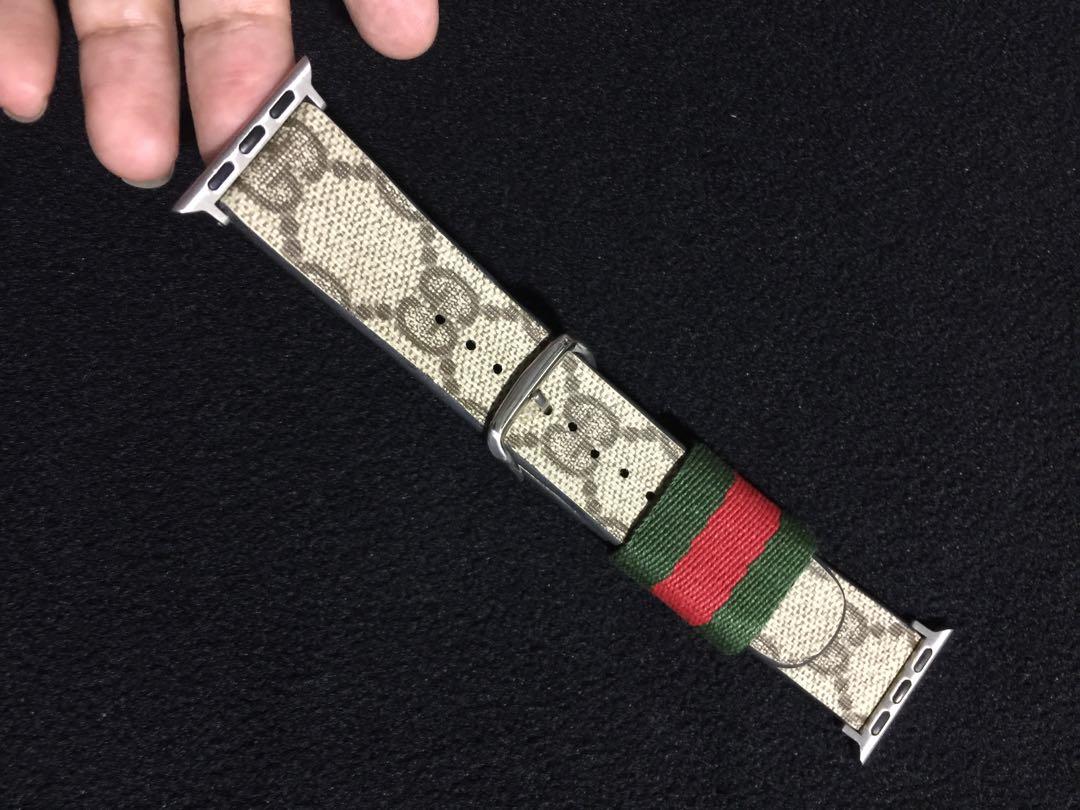 Upcycled Gucci Apple Watch Bands - State & 3rd