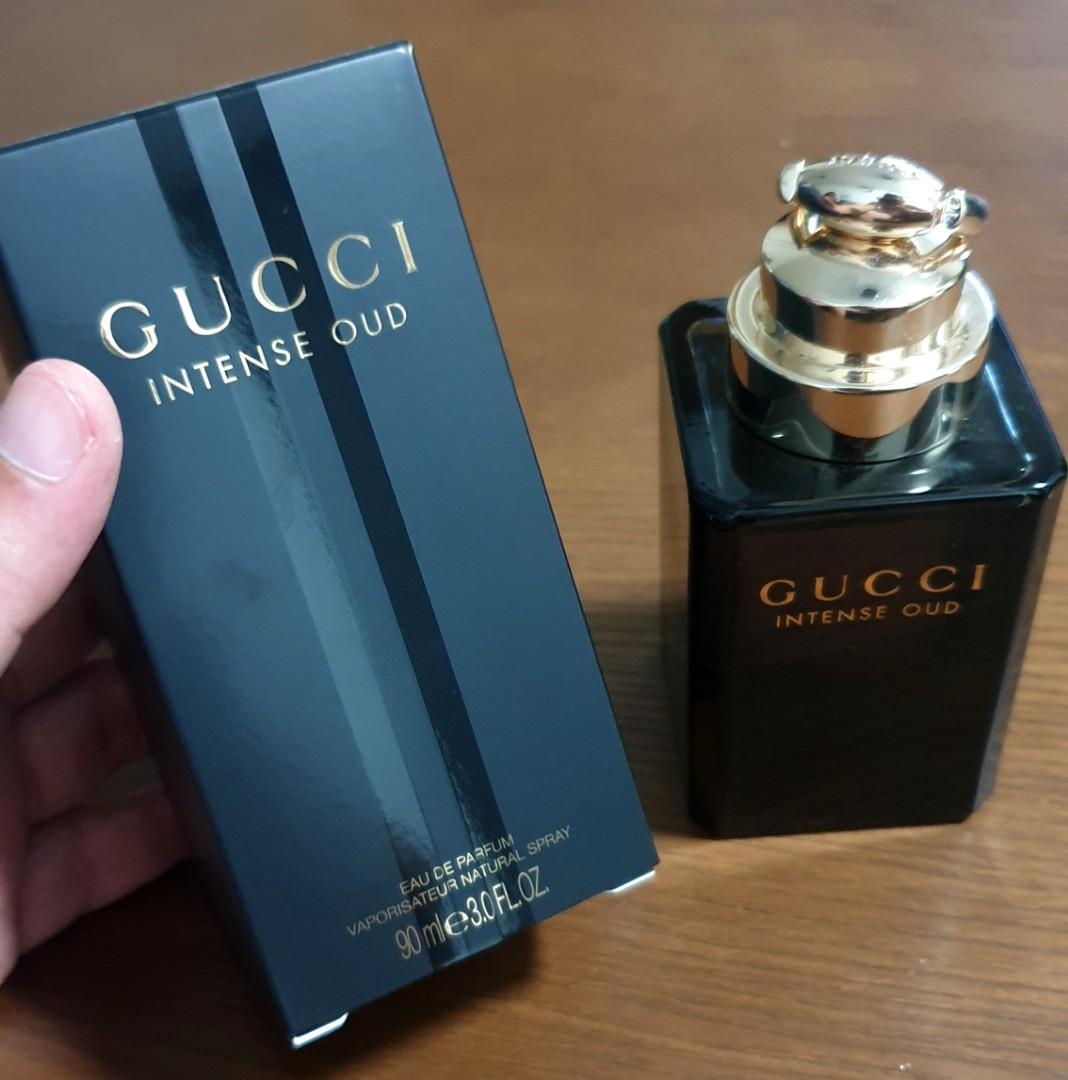 Gucci Intense Oud EDP Spray for Men, 3 oz 