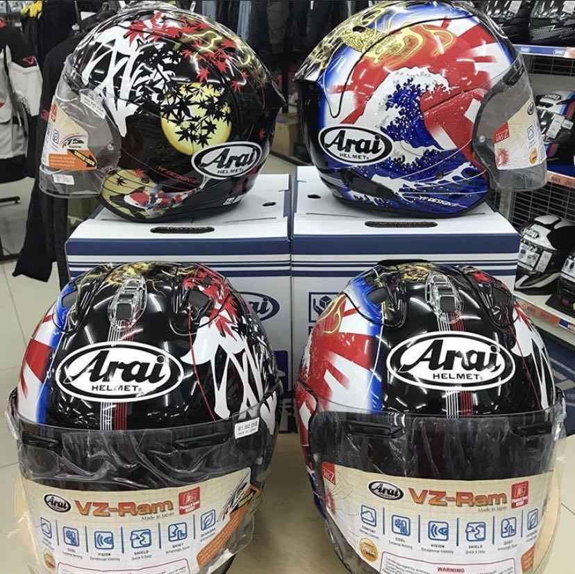 Helmet #arai #shoei #agv #oriental (Category: Motorcycle Apparel) located in Singapore. Submitted by fadz17 (Listing ID 1008911148, Image 1). Description: .