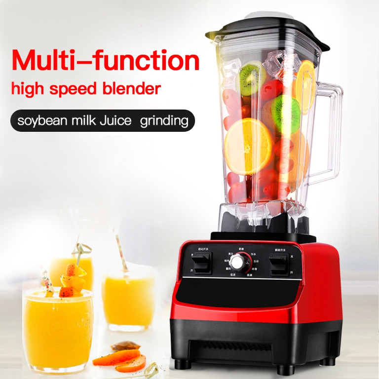 High Speed Blender Juicer Mixer 1800W 2L Ice Smoothie Crusher Soybean
