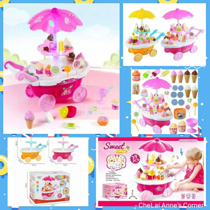 ICE CREAM CART TOY W/ LIGHTS & SOUNDS, Hobbies & Toys, Toys & Games on