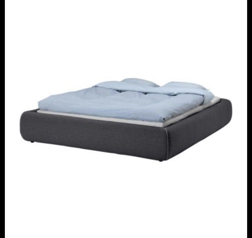 IKEA Grimen Queen size Bed Frame + IKEA sultan mattress, Furniture