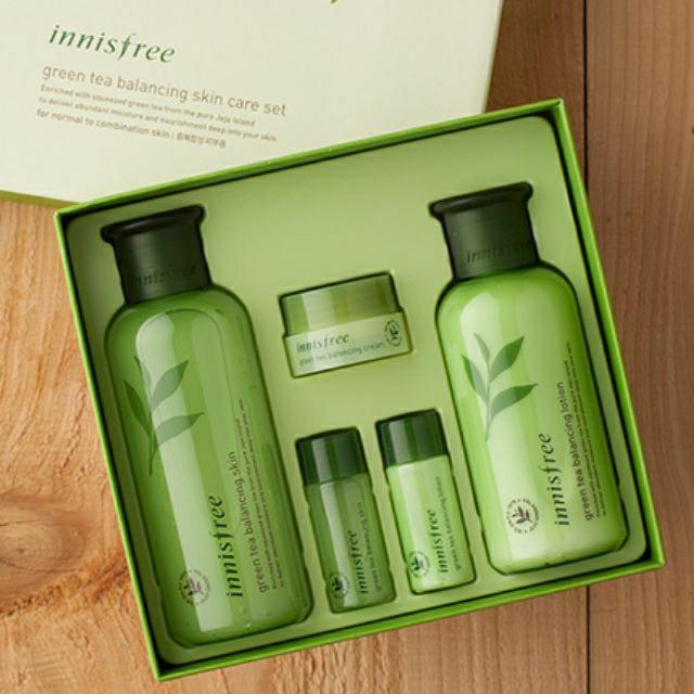 innisfree green tea balancing skin care