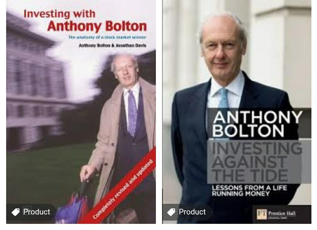 Investing With Anthony Bolton Books Stationery Books On Carousell