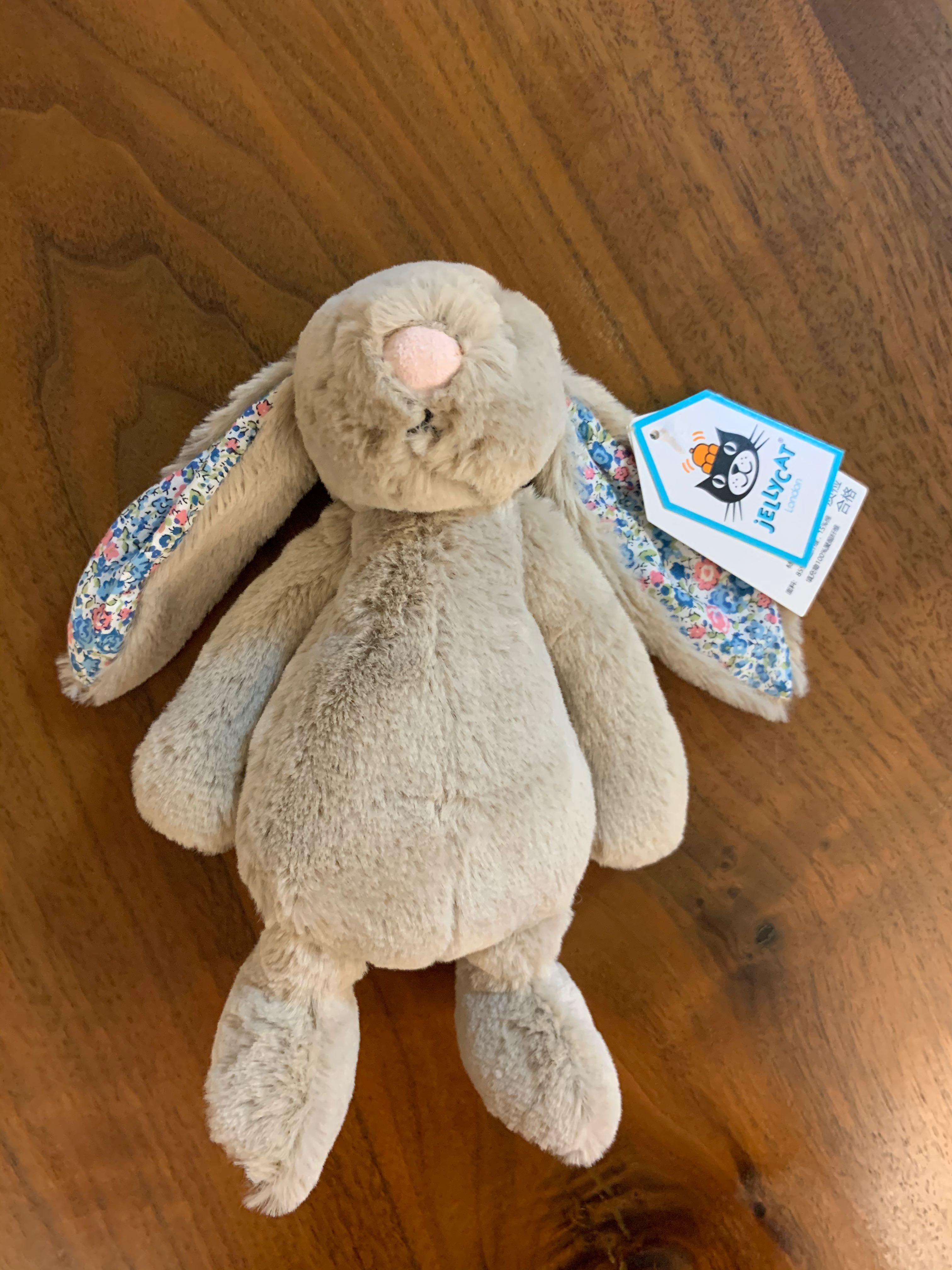 jellycat blossom beige bunny