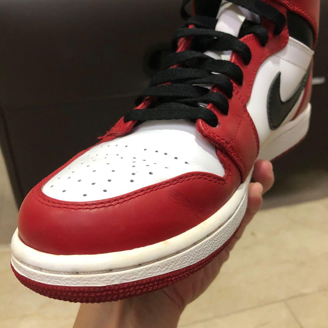 Jordan 1 Retro Chicago 2013 Men s Fashion Footwear Sneakers on