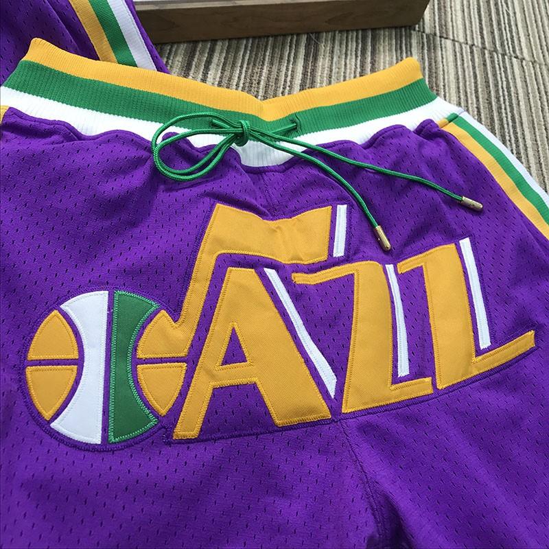 Utah jazz sales just don shorts