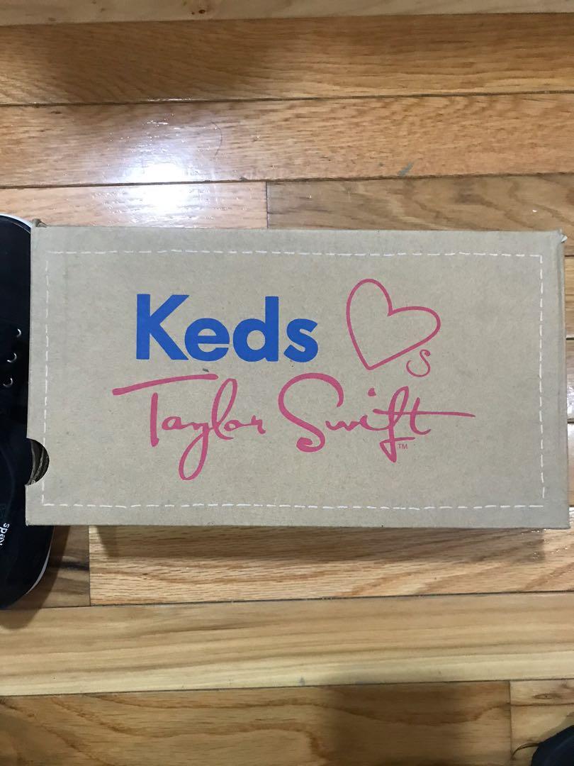 Keds Black Taylor Swift Cat Shoes (Category: Sneakers) located in Manila. Submitted by dakedj (Listing ID 1009050538, Image 3). Description: Keds taylor swift Black Size 7 1/2 to 8 Bought from hong kong Rarely used.