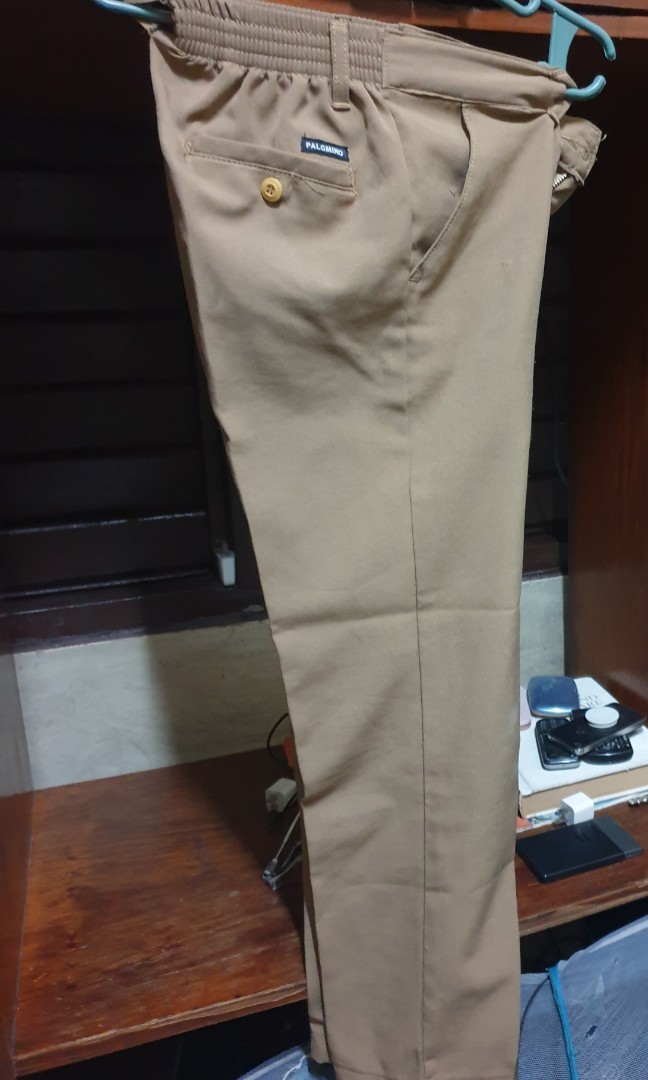 School uniform khaki joggers deals