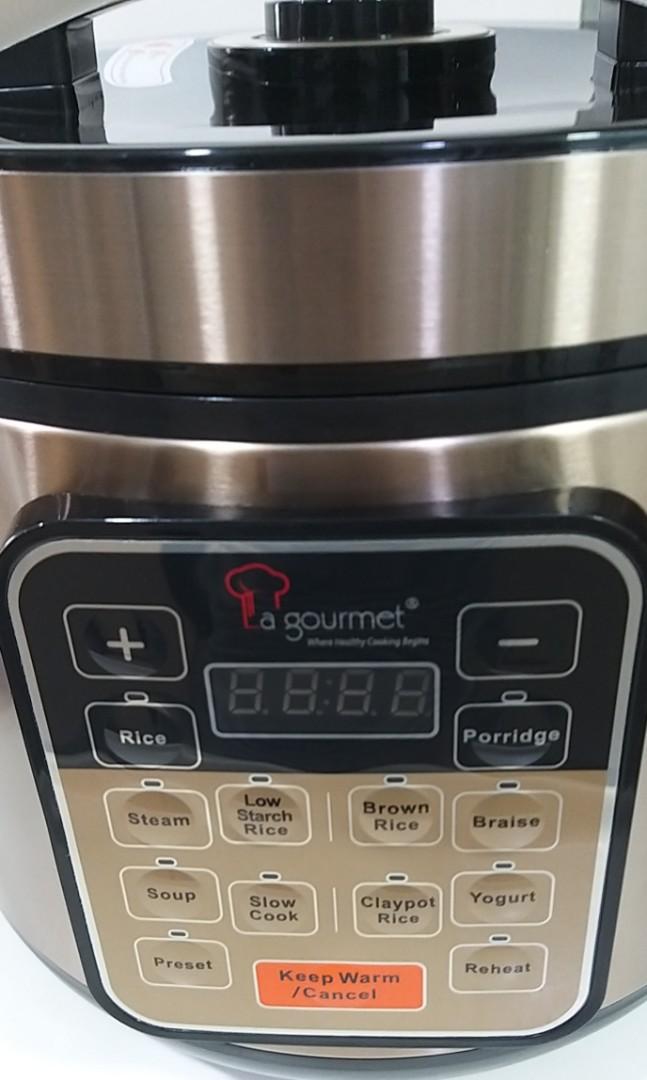 La Gourmet Healthy Rice Cooker 4L, TV & Home Appliances, Kitchen