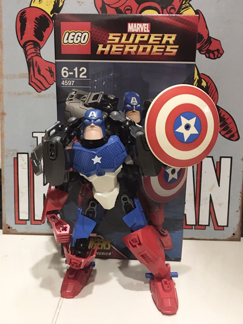 lego super heroes captain america