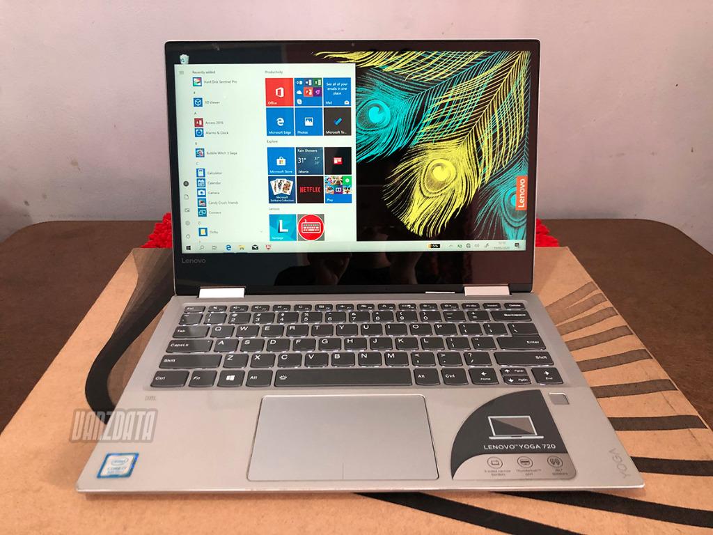 Lenovo Yoga 720 13ikb Touchscreen Intel I7 8550u Ram 16 Gb Ssd 1 Tb Nvme Elektronik Komputer Laptop Di Carousell