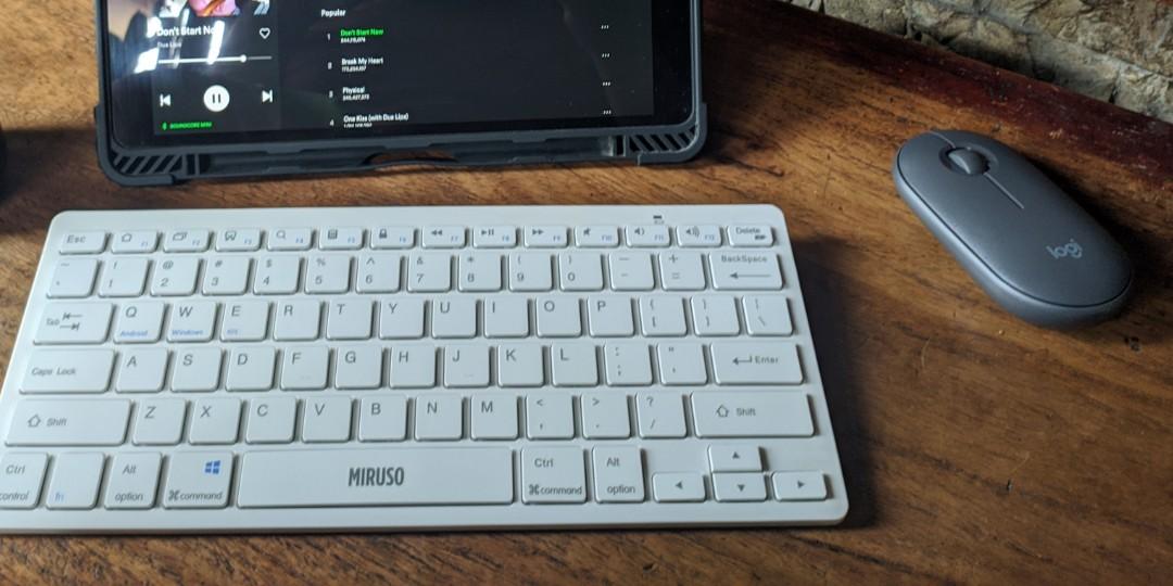 Logitech Pebble Mouse M350 Bluetooth Usb Mouse And Miruso Bluetooth Keyboard For Ipad Or Pc Computers Tech Parts Accessories Computer Keyboard On Carousell Logitech Pebble Mouse M350 Bluetooth Usb Mouse And Miruso Bluetooth Keyboard For Ipad Or Pc Computers Tech Parts Accessories Computer Keyboard On Carousell