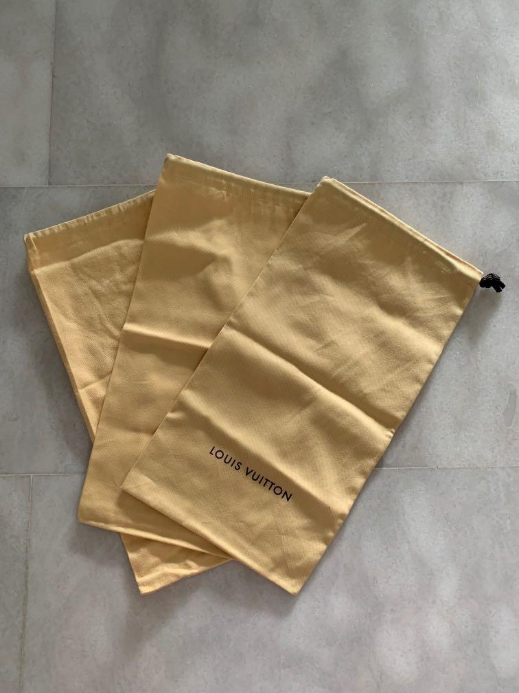 Louis vuitton shoe dust bag clearance