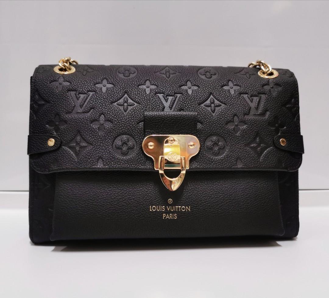 LV Louis Vuitton Vavin PM Monogram Empreinte Black Noir M44151, Luxury, Bags & Wallets, Handbags ...