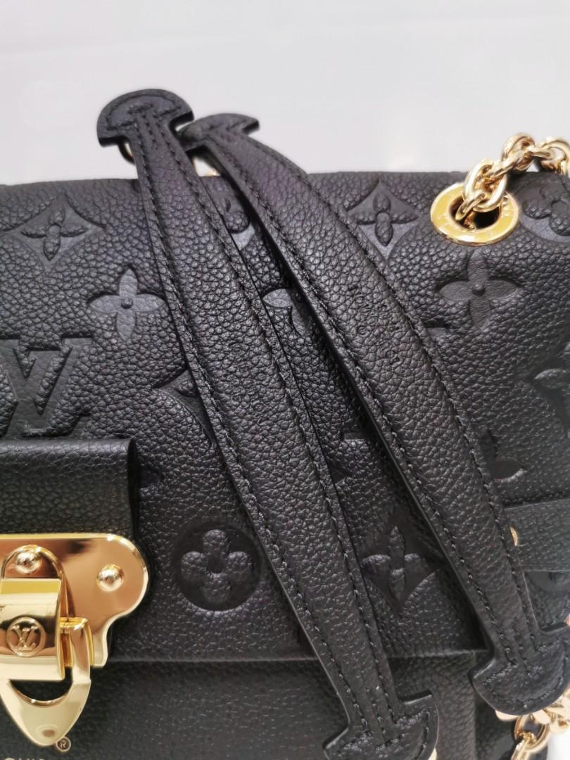 Vavin leather handbag Louis Vuitton Black in Leather - 31557674
