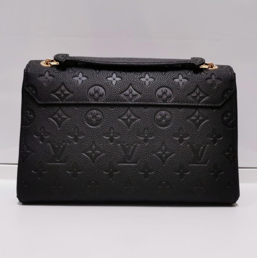 LV Louis Vuitton Vavin PM Monogram Empreinte Black Noir M44151, Luxury, Bags & Wallets, Handbags ...