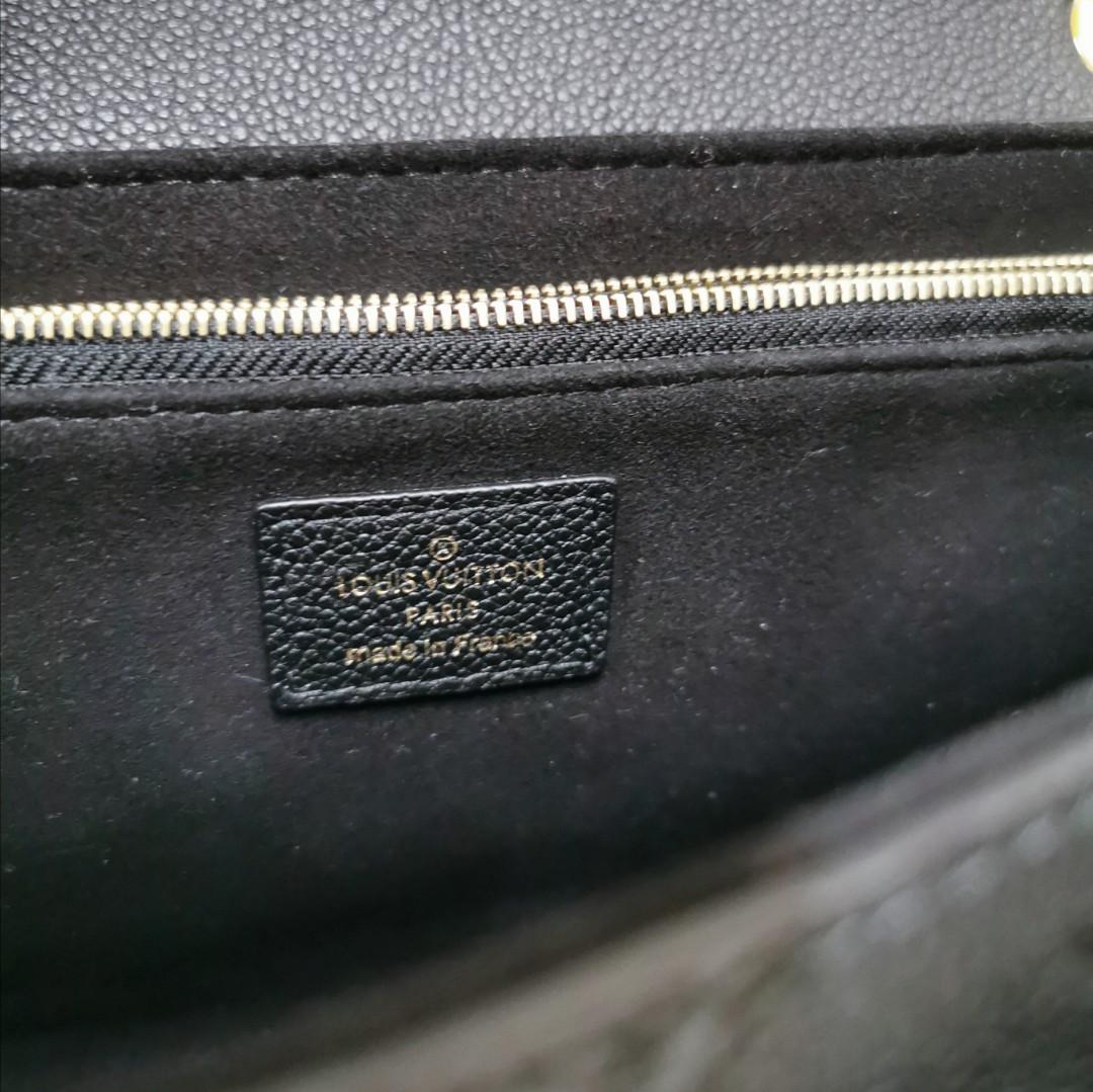 Vavin leather handbag Louis Vuitton Black in Leather - 35635014