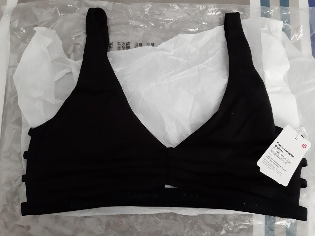 lululemon simply gathered bralette