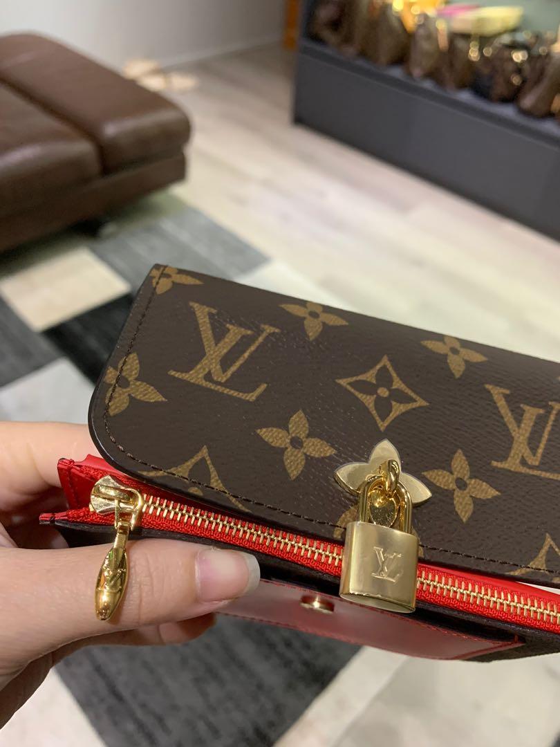 Louis Vuitton Flower Lock Compact Wallet