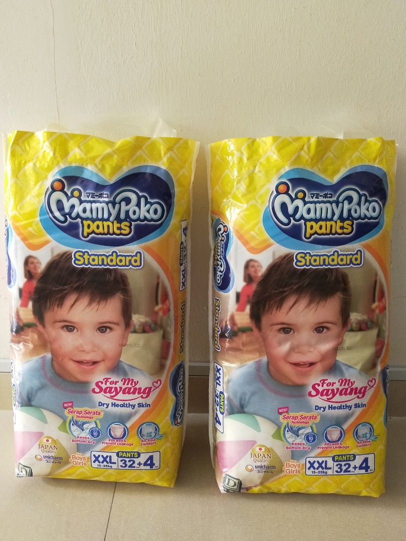 Mamy Poko diaper pants XXL, Babies & Kids, Bathing & Changing, Diapers