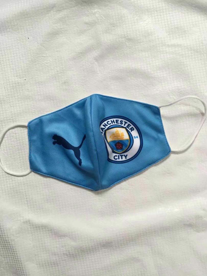 Manchester City Face Mask Sports Sports Games Equipment On Carousell