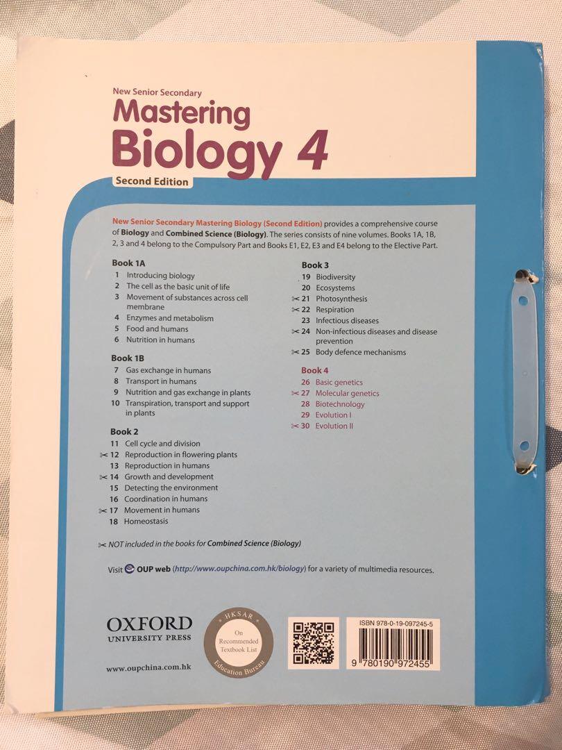 Mastering Biology 4📘, 教科書 Carousell