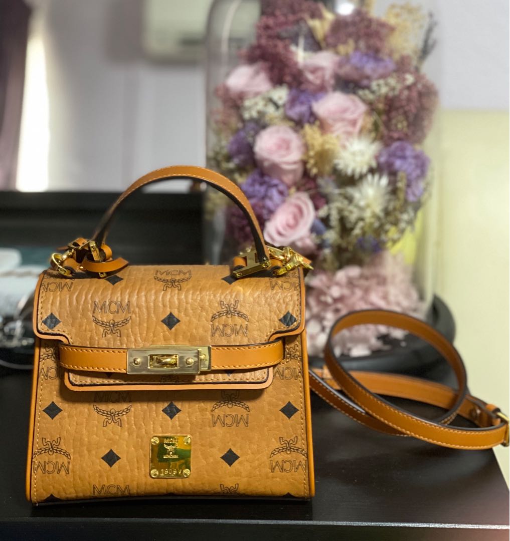 Mcm heritage new arrivals satchel