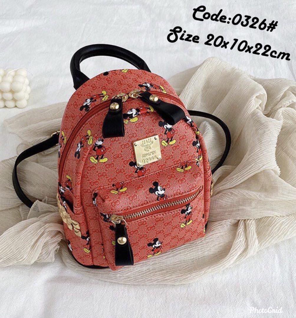 Gucci backpack mickey top