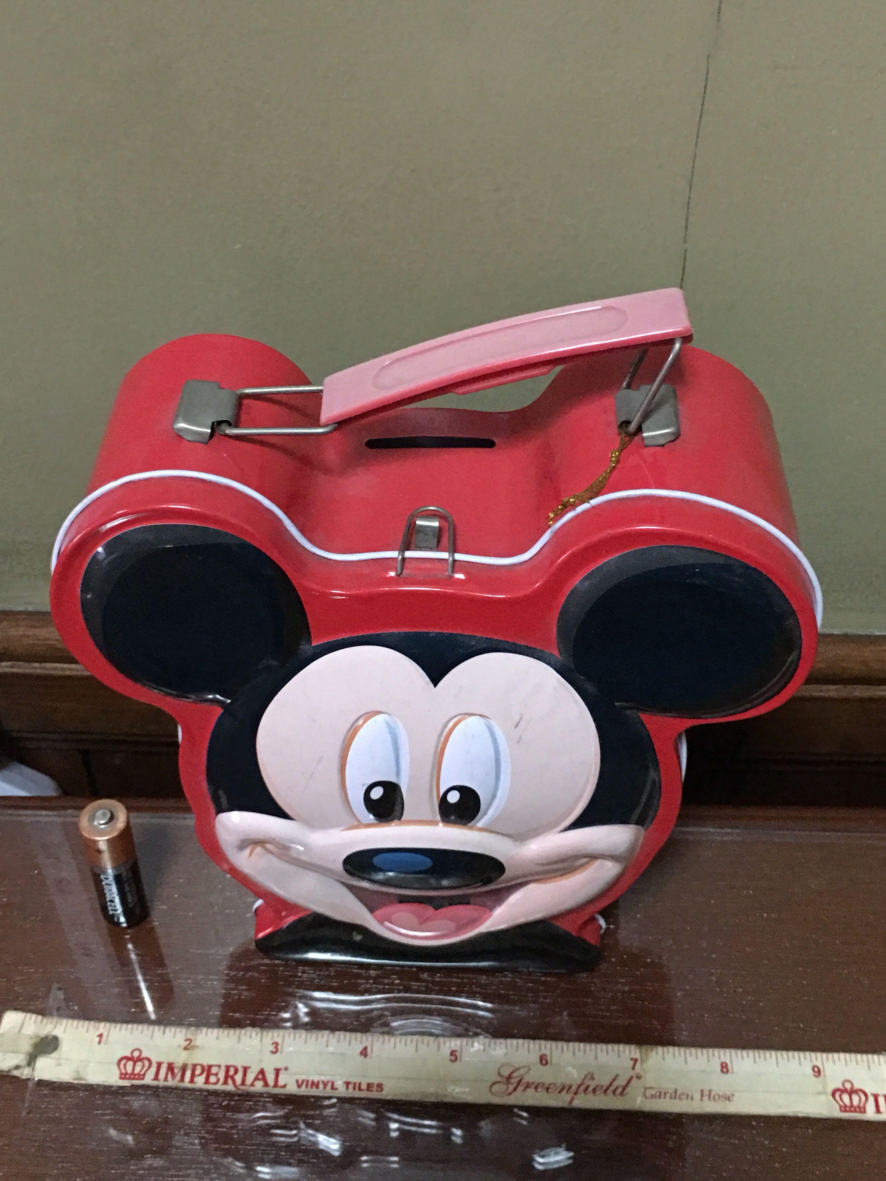 Mickey Mouse Tin Can - Collectible - PreLoved (Category: Vintage Collectibles) located in Manila. Submitted by beyondfundraising (Listing ID 1008949254, Image 3). Description: Kindly PM for inquiry MOP: BDO or BPI or Gcash RFS: Fundraising for Mission Works Slightly Negotiable - “as is where is” - Preloved in Excellent Condition - outgrown - needs cleaning :) Pls. see my other listings for possible combine shipping. Dear Buyers, Please READ and U