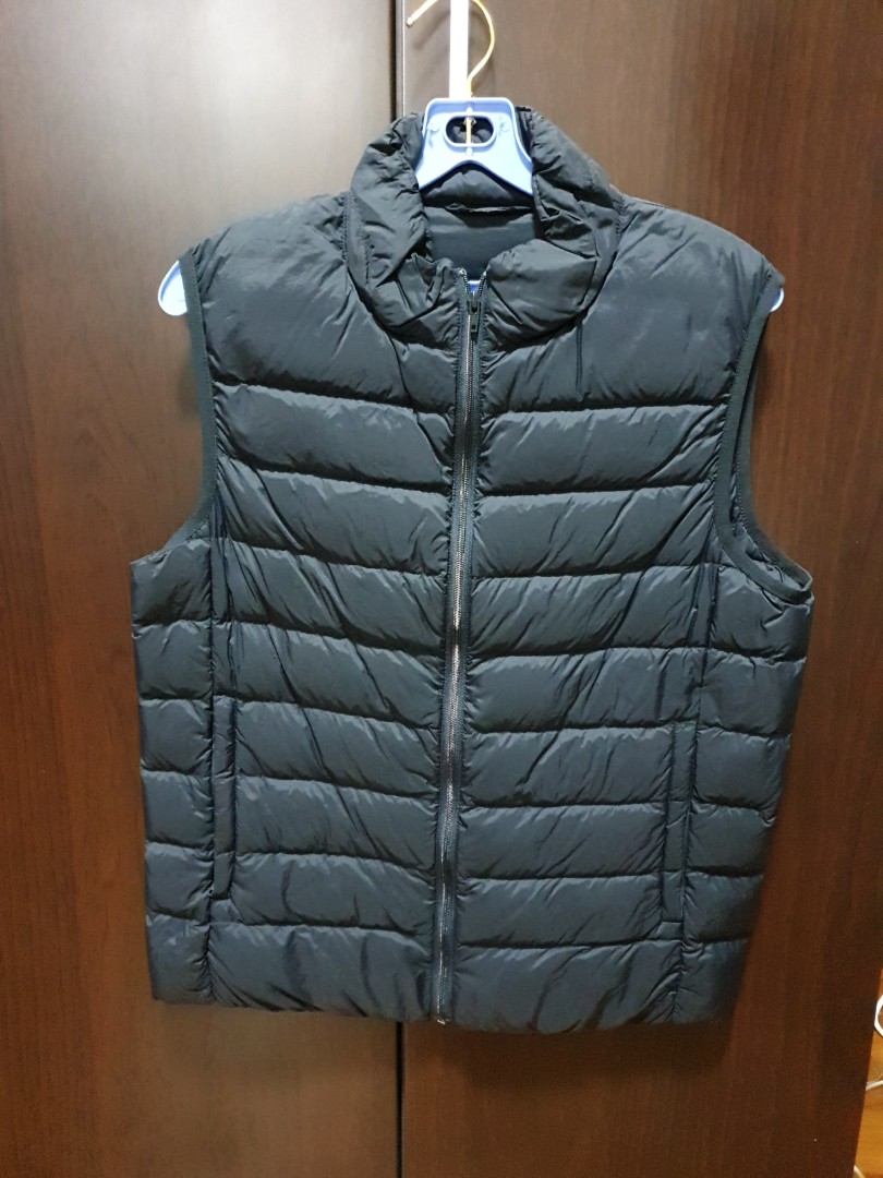muji down vest