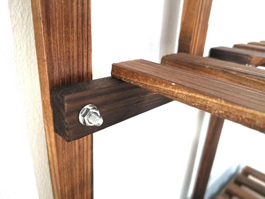 Multilayer Wooden Plant Rack, Furniture & Home Living, Gardening