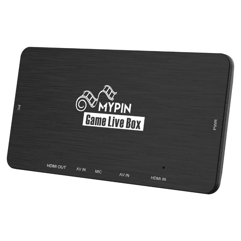 MYPIN USB3.0 Game Capture Card 1080p 60fps Live Stream Video Recorder Compatible with Playstation 4 Xbox One Xbox 360 with HDMI AV YPbPr RGB Interface Everything Else on Carousell