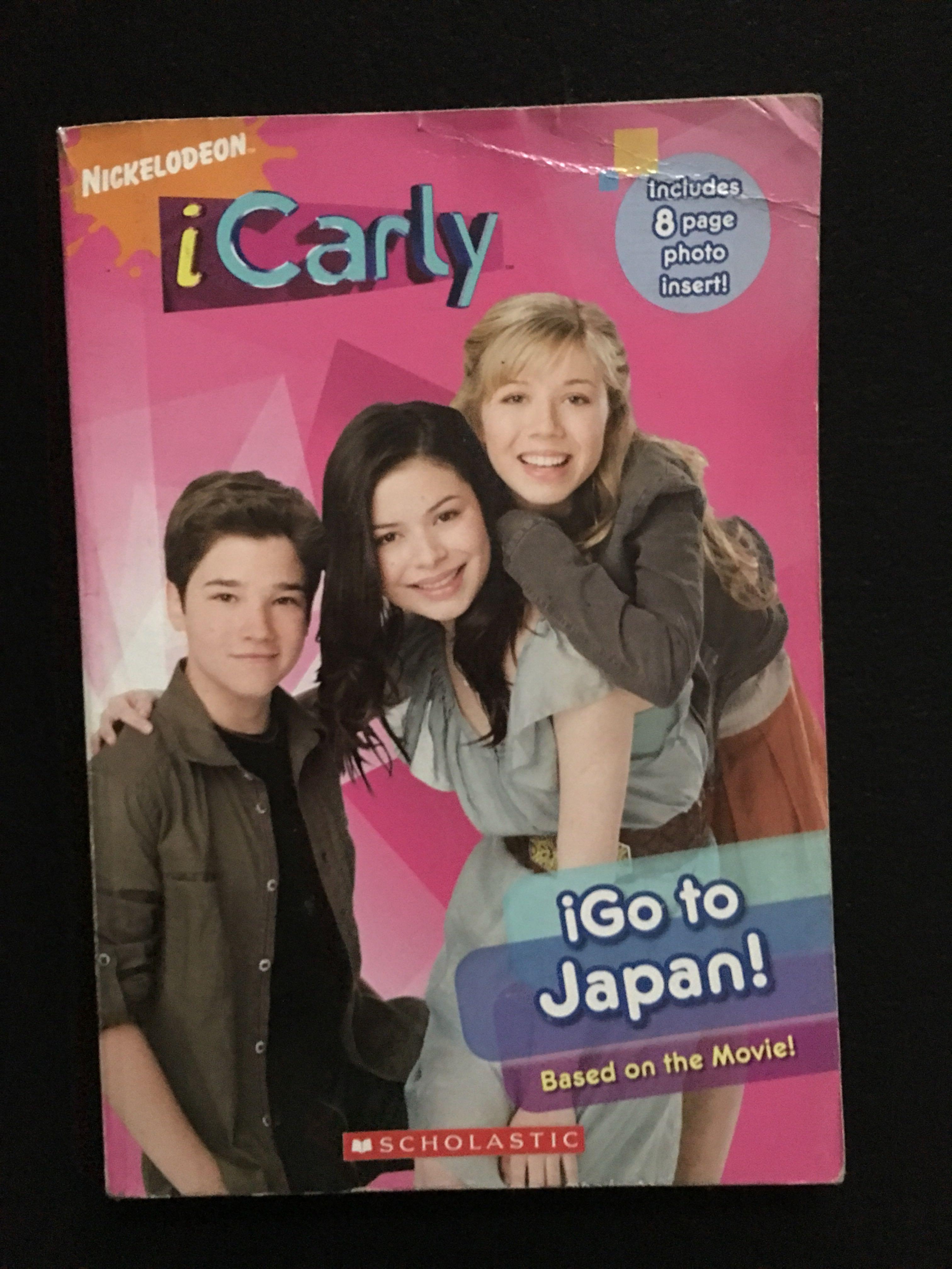 Nickelodeon Icarly Igo Japan Based On The Movie Scholastic Preloved Books Children S Books On Carousell