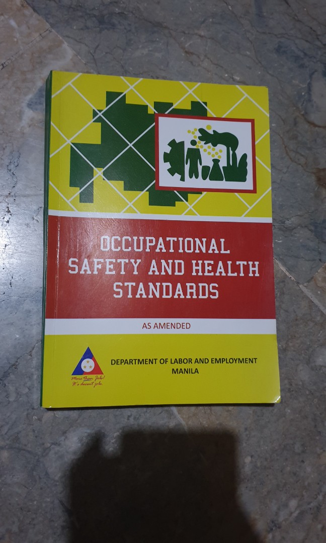 Occupational Safety and Health Standards As Amended DOLE, Hobbies