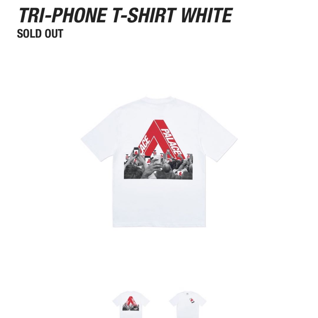 palace tri phone tee