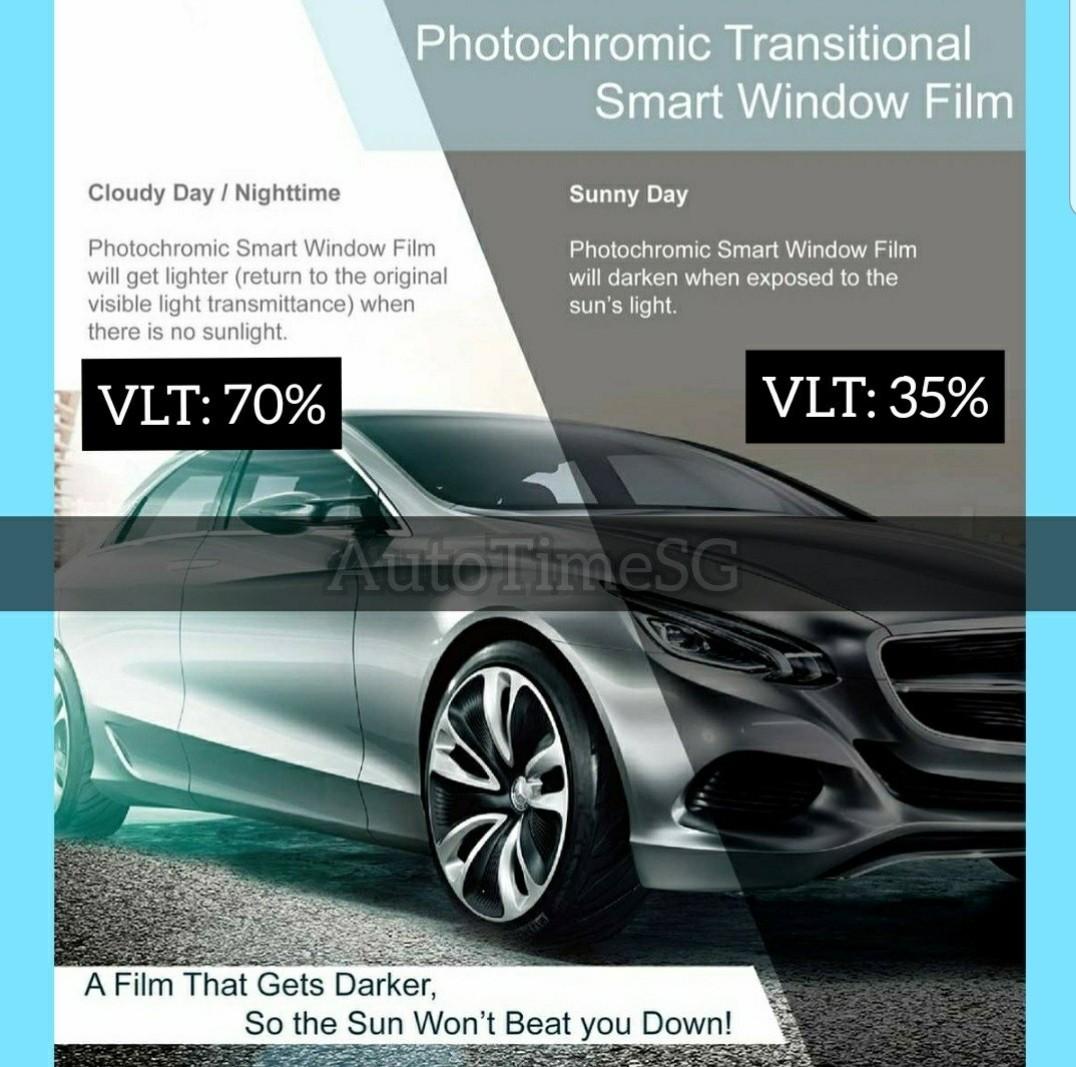 Photochromic Transition Car Smart Tint Car Accessories Accessories On Carousell
