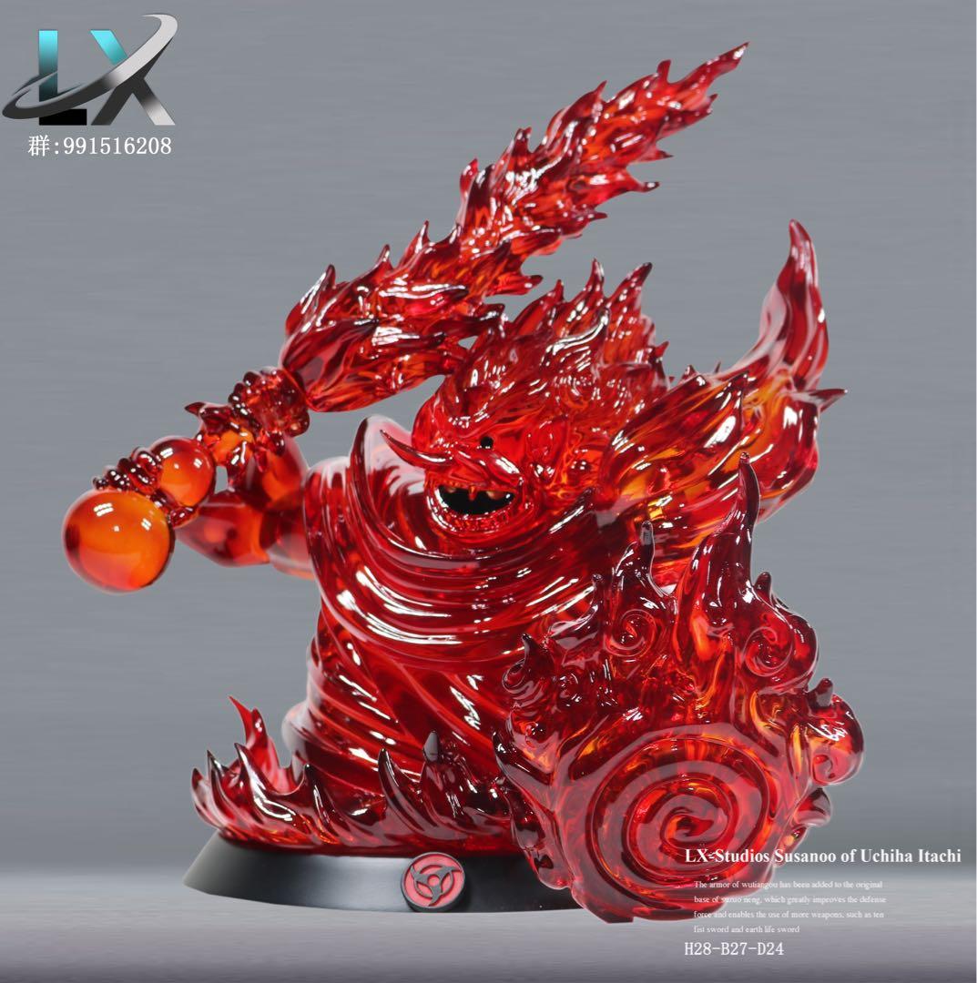 PO LX Studio - Naruto Uchiha Itachi Armor Susanoo With ... Naruto largest statue ever unboxing itachi uchiha susanoo statue by surge studio.