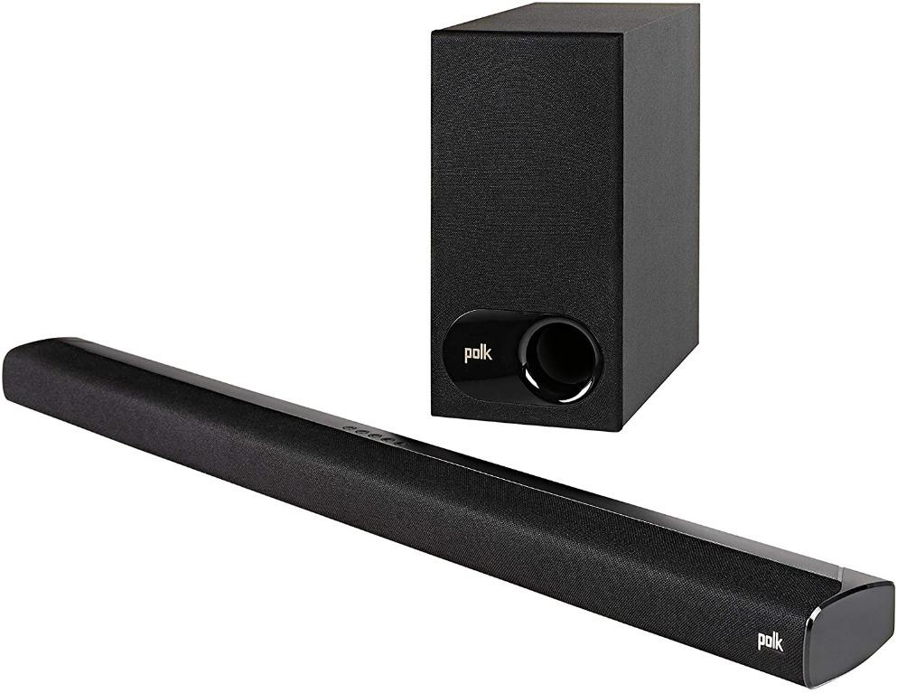 Polk Audio Signa S2 UltraSlim TV Sound Bar Works with 4K & HD TVs