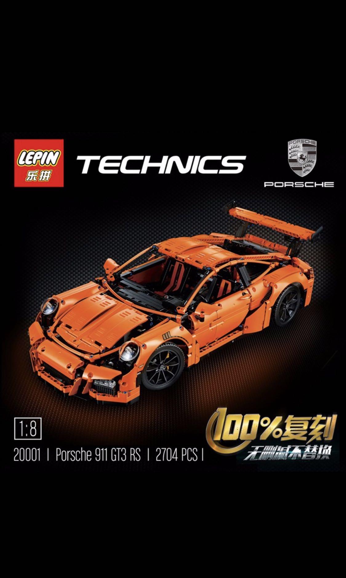 lego porsche 911 gt3 rs piece count