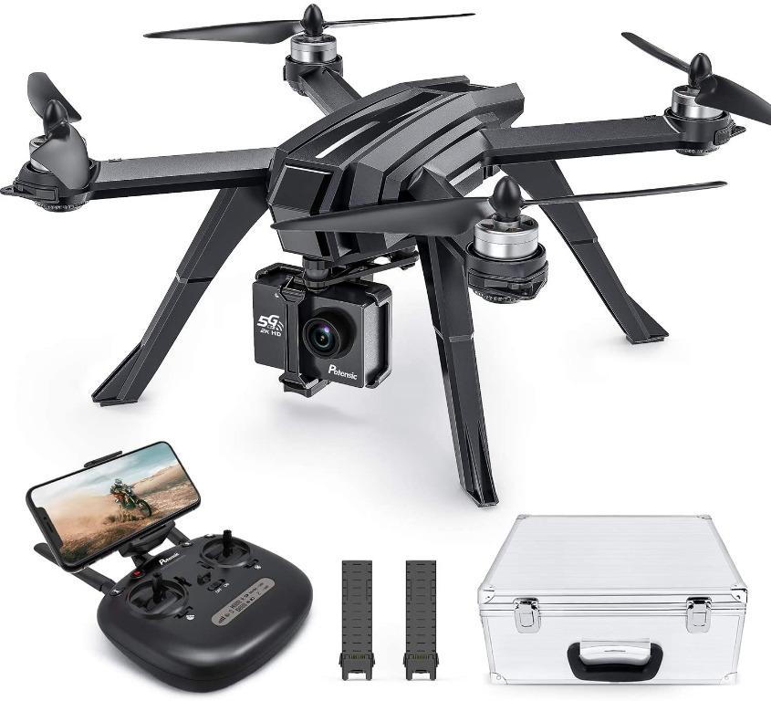 Potensic D85 GPS Drone with 2K FPV Camera for Adult, 5G WiFi Live Video  Brushless, RC