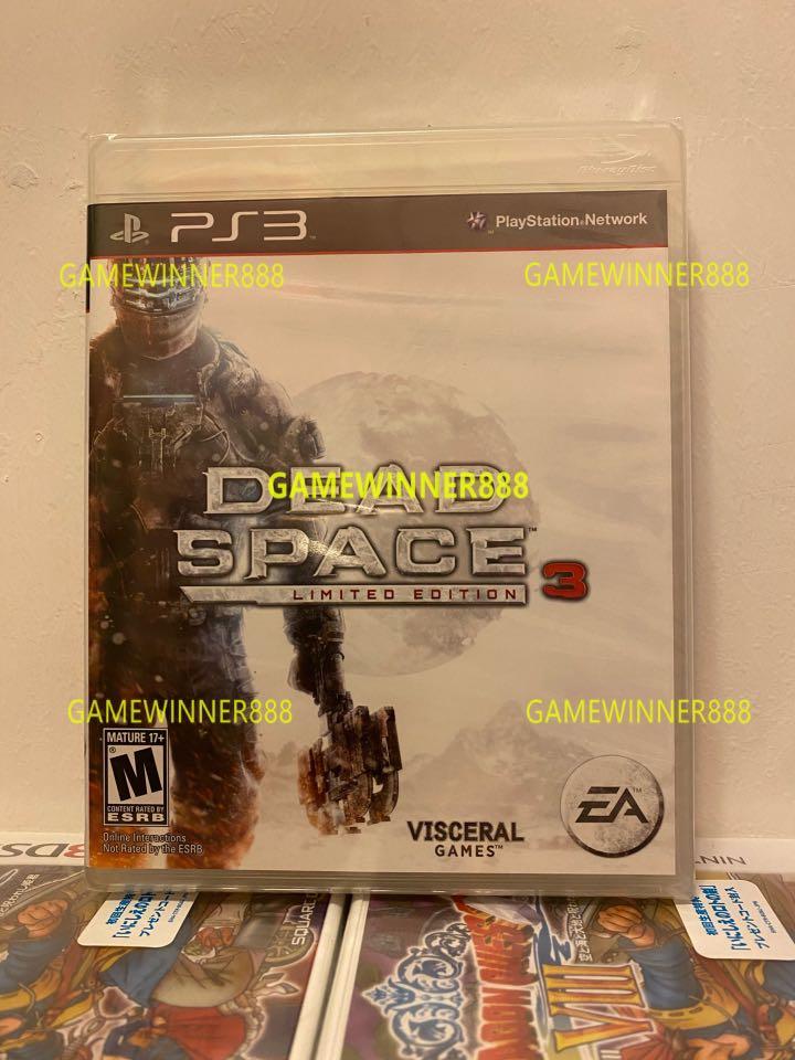 全新PS3遊戲絕命異次元3 死亡空間3 DEAD SPACE 3 美版英文版, 電子遊戲