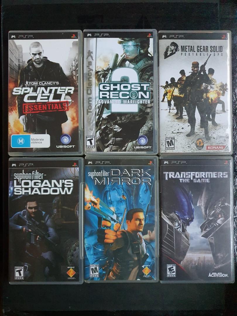 PSP Games Popular and Rare Titles 58, Video Gaming, Video Games