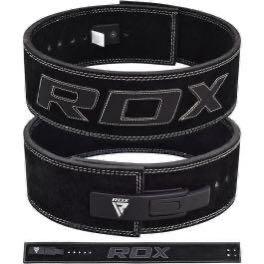 RDX 4 Inch IPL USPA Approved Powerlifting Leather Gym Belt Sports Equipment Exercise Fitness Cardio Fitness Machines on Carousell