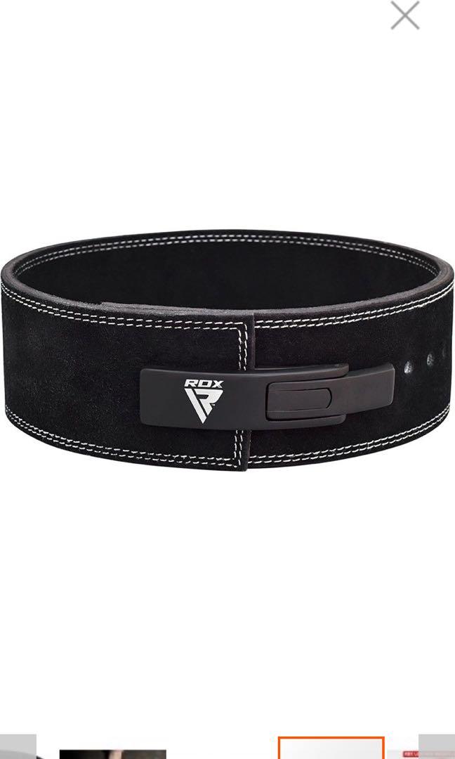 Rdx 4 inch ipl & uspa approved powerlifting leather gym belt online
